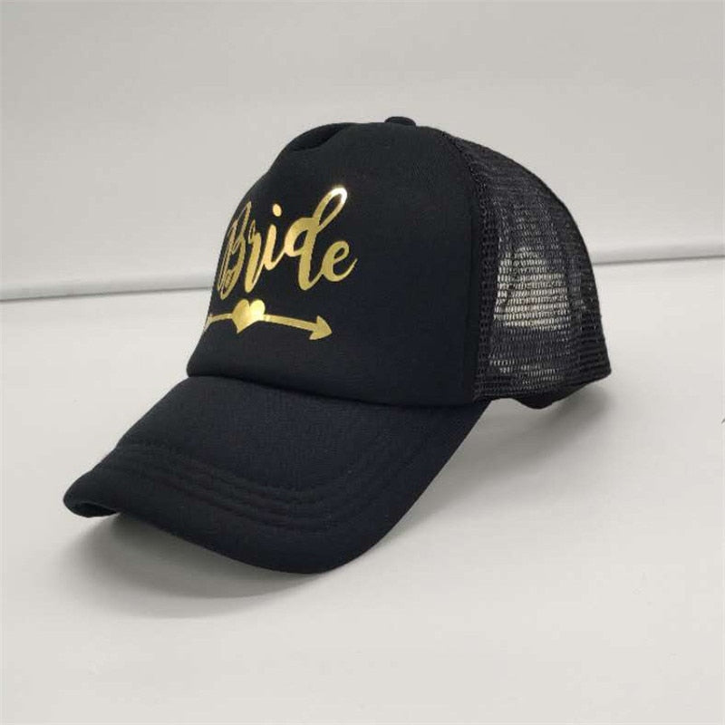 CASQUETTE NOIR ET OR EVJF 1