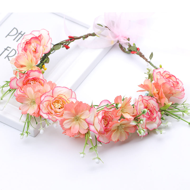 COURONNE DE FLEURS MARIAGE CHAMPÊTRE 2