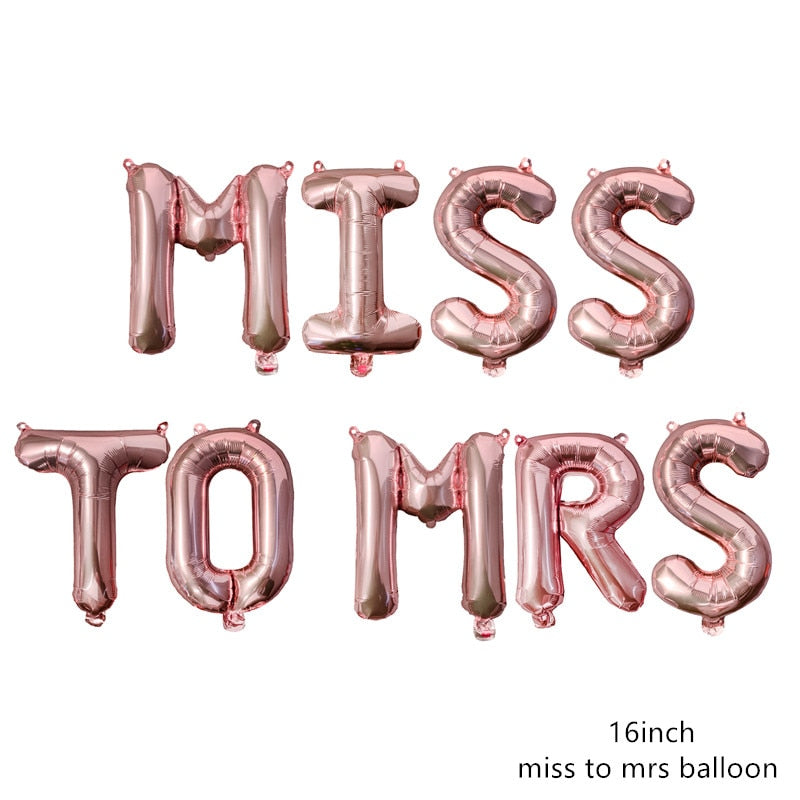 GUIRLANDE EVJF FROM MISS TO MRS ROSE GOLD 1