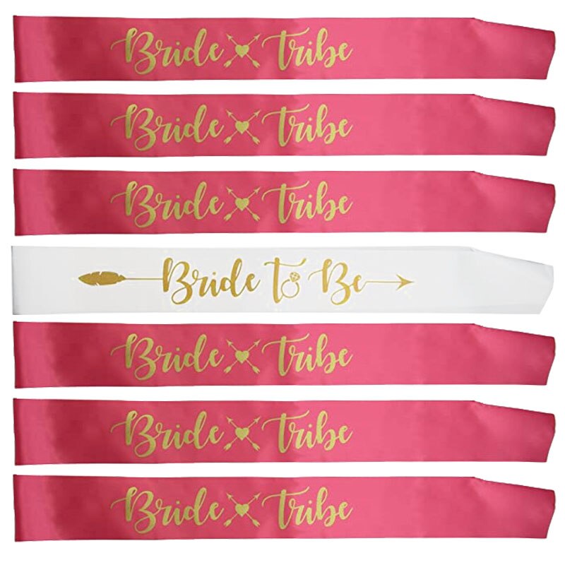 Lot 6+1 Écharpes EVJF 1