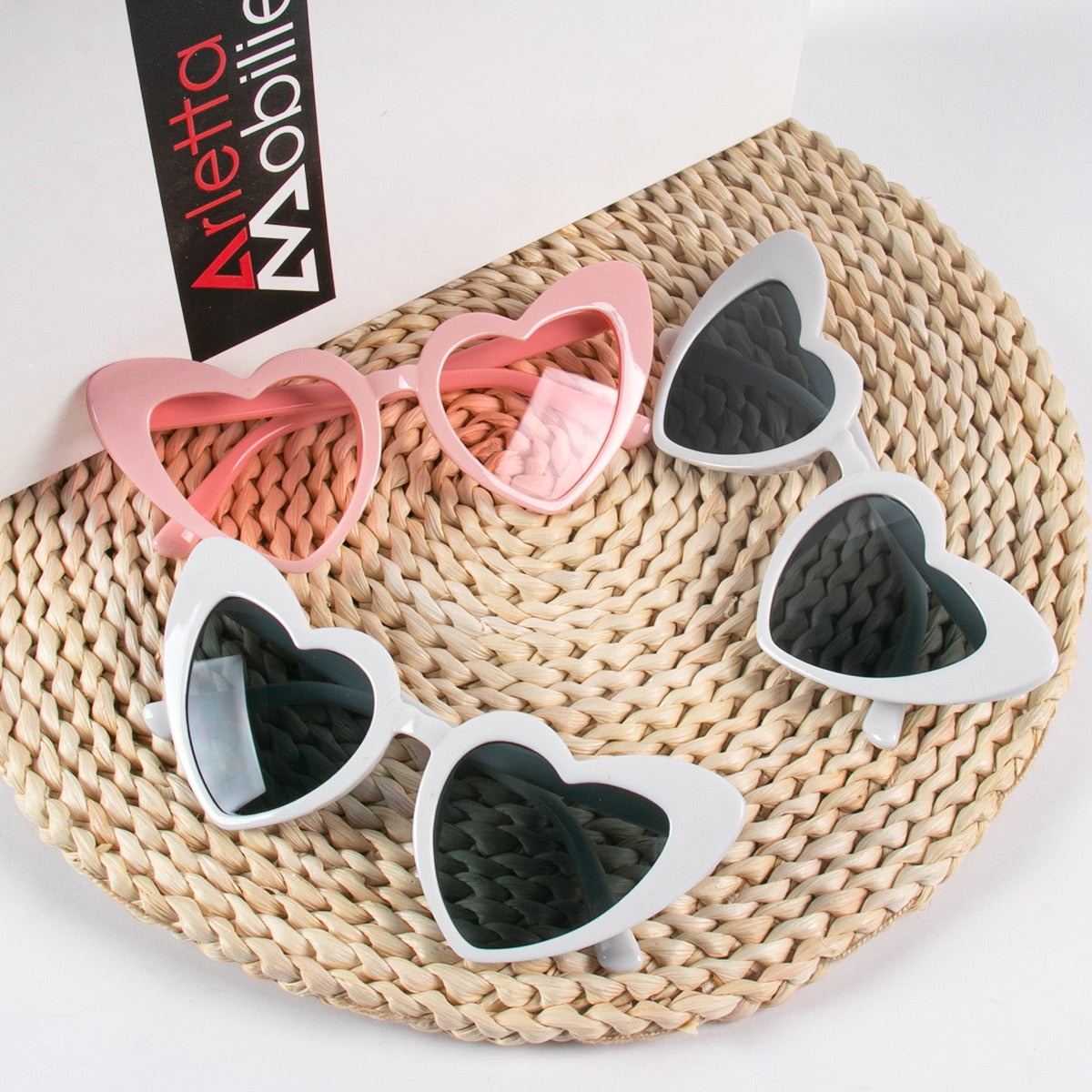 LUNETTES COEUR EVJF (x8) 2