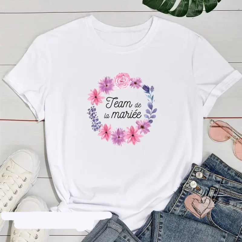 T SHIRT COPINE DE LA MARIÉE 1