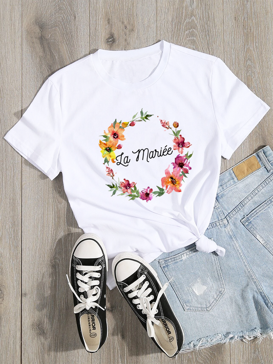 Tee Shirt EVJF La Mariée 1
