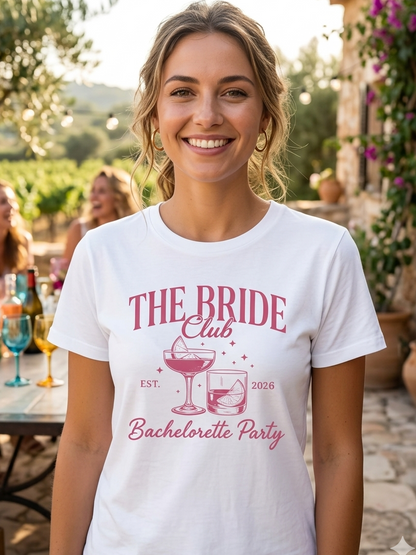 Tee Shirt The Bride Club Blanc