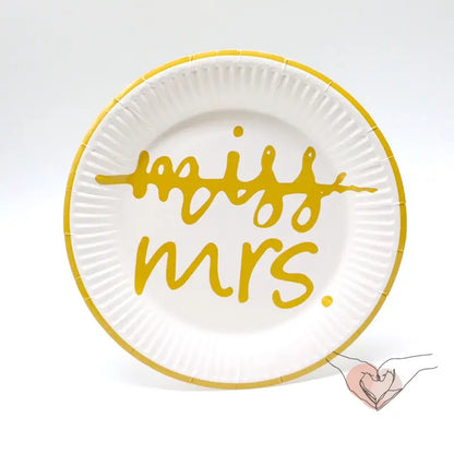 ASSIETTE EVJF (x10) 1