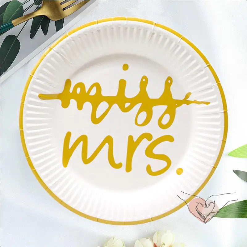 ASSIETTE EVJF (x10) 2