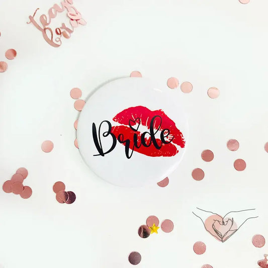 BADGE EVJF ROUGE 1