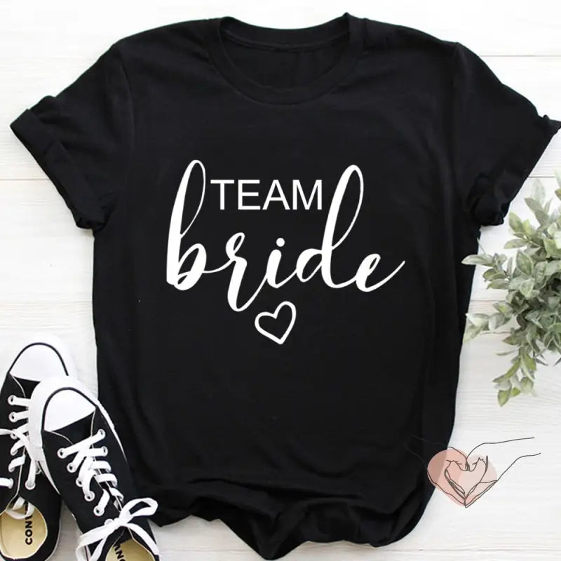Bride And Team Bride Women's T-shirt Bachelorette Party