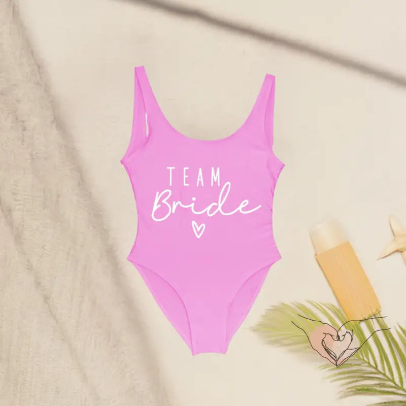 BRIDE SQUAD MAILLOT DE BAIN ROSE 3