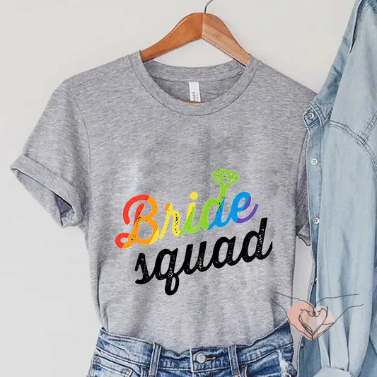 BRIDE TEAM T SHIRT 1