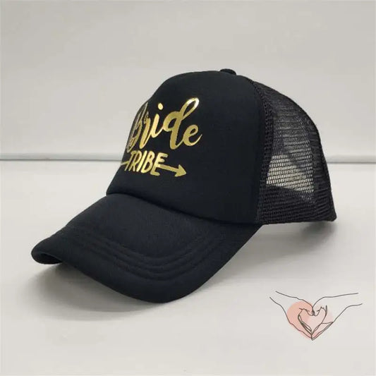 CASQUETTE NOIR ET DORE EVJF 1