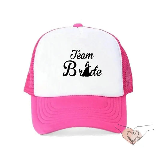 CASQUETTE ROSE EVJF 1