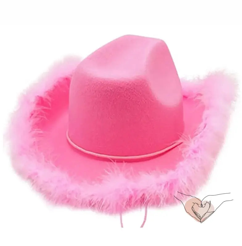 CHAPEAU ROSE EVJF 2