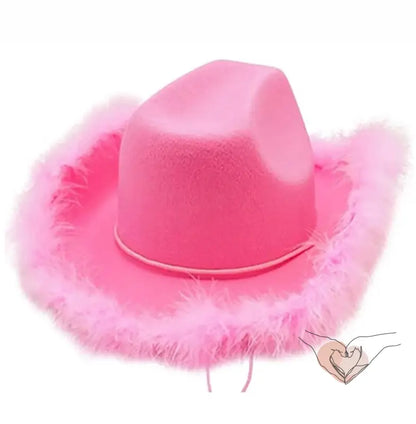 CHAPEAU ROSE EVJF 2