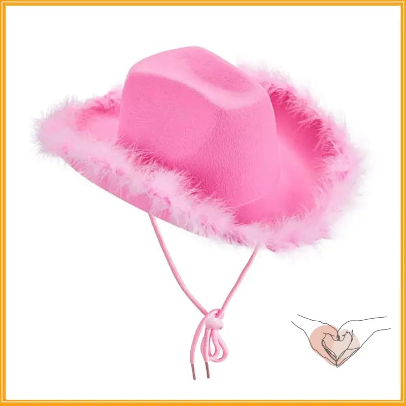 CHAPEAU ROSE EVJF 1