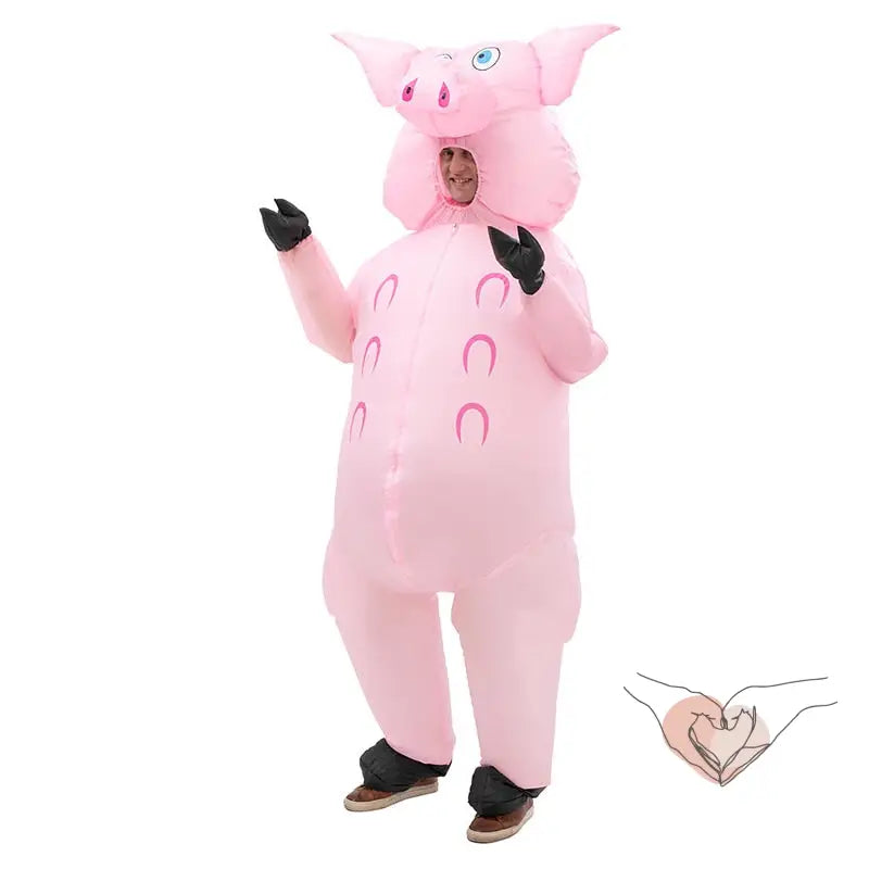 COSTUME ENTERREMENT VIE DE JEUNE FILLE COCHON 2