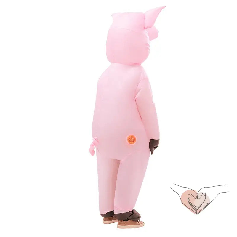 COSTUME ENTERREMENT VIE DE JEUNE FILLE COCHON 3