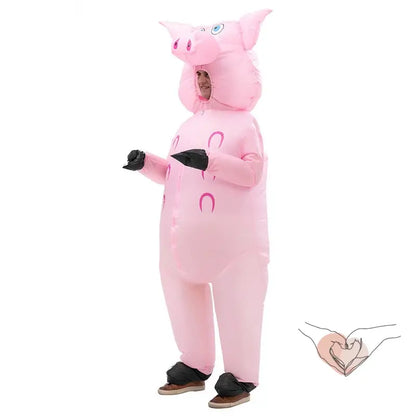 COSTUME ENTERREMENT VIE DE JEUNE FILLE COCHON 1