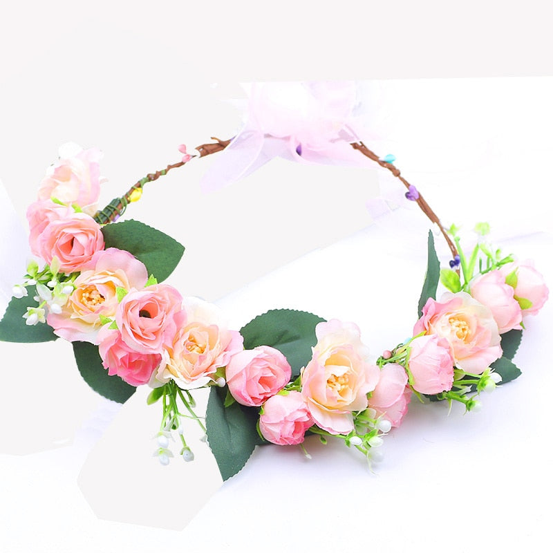 COURONNE DE FLEURS MARIAGE 1