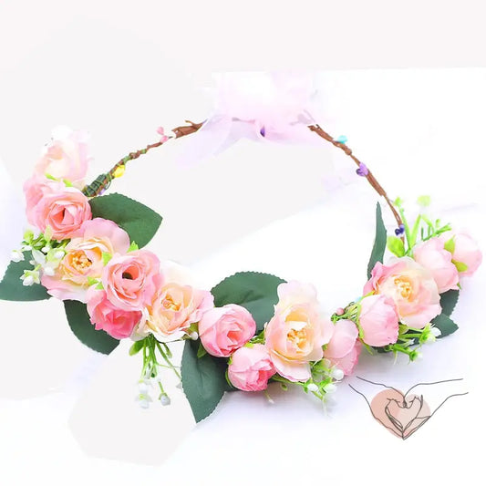 COURONNE DE FLEURS MARIAGE 1