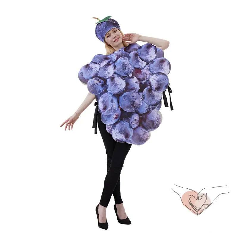 DÉGUISEMENT GRAPPE DE RAISIN 1