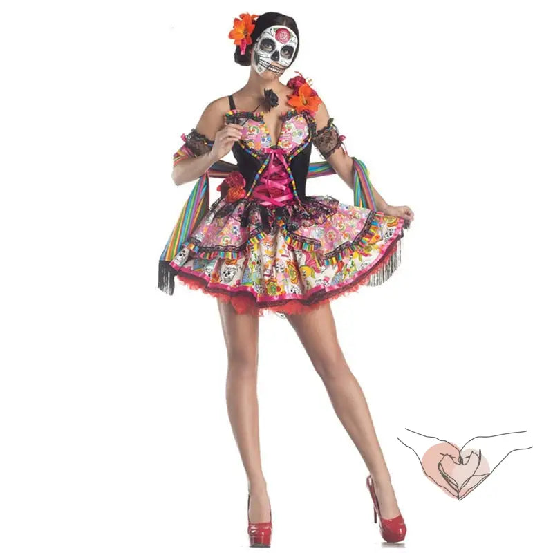 DÉGUISEMENT MARIÉE MEXICAINE 1