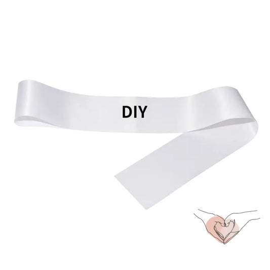 Écharpe EVJF Personnalisée Blanche 1