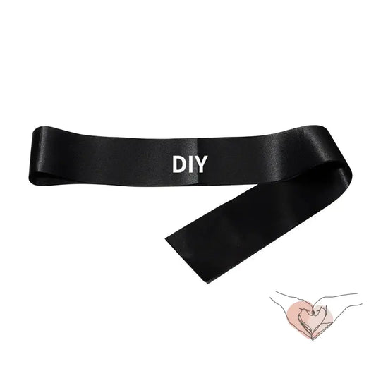 Écharpe EVJF Personnalisée Noire 1