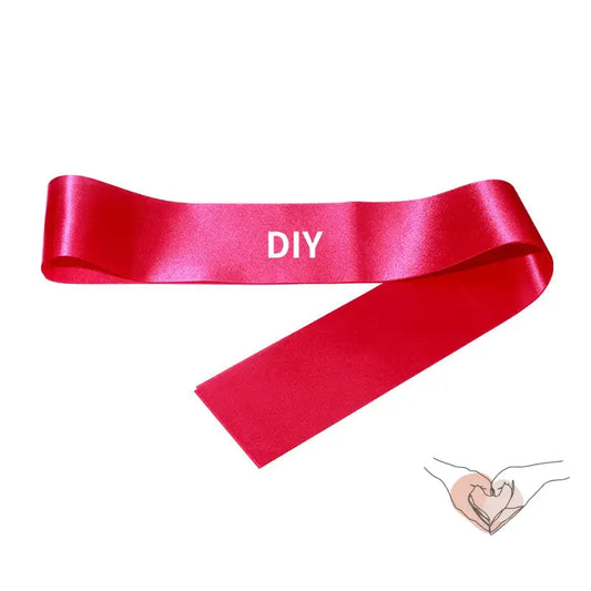 Écharpe EVJF Personnalisée Rouge 1