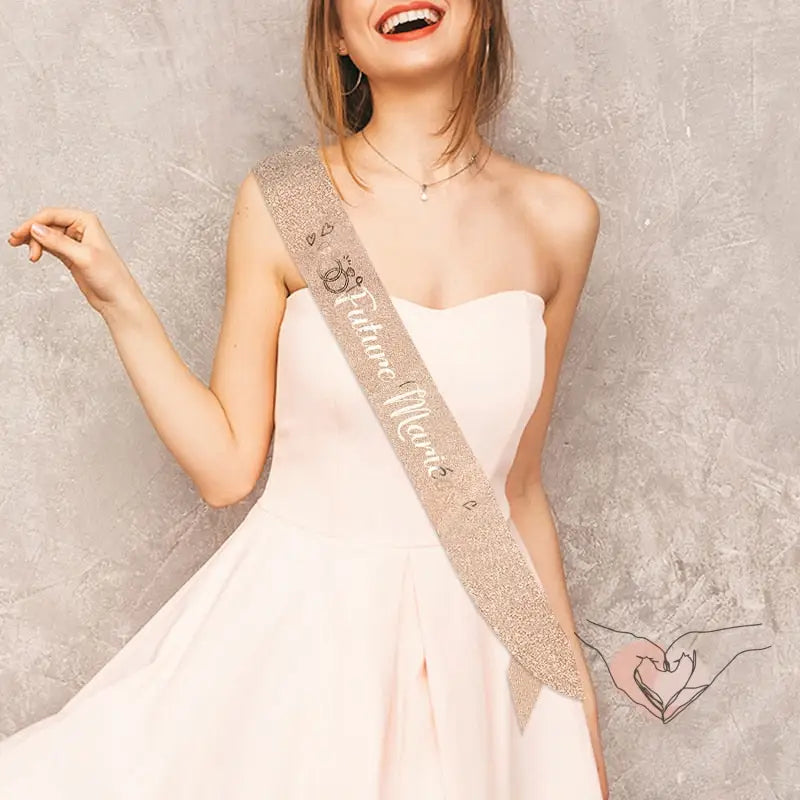 ECHARPE PAILLETTE EVJF 1