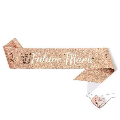 ECHARPE PAILLETTE EVJF 2