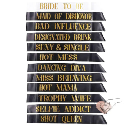 ECHARPES EVJF BAD INFLUENCE (x12) 1