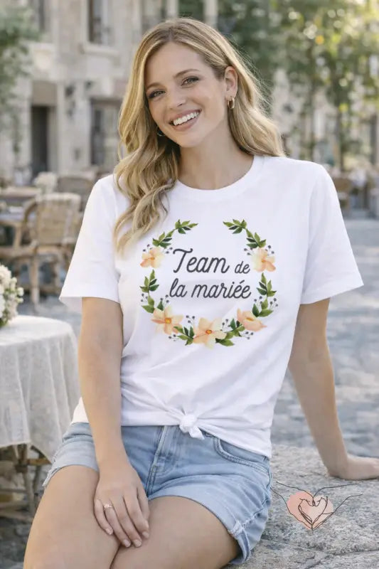 EVJF COURONNE FLEUR TEE SHIRT 1