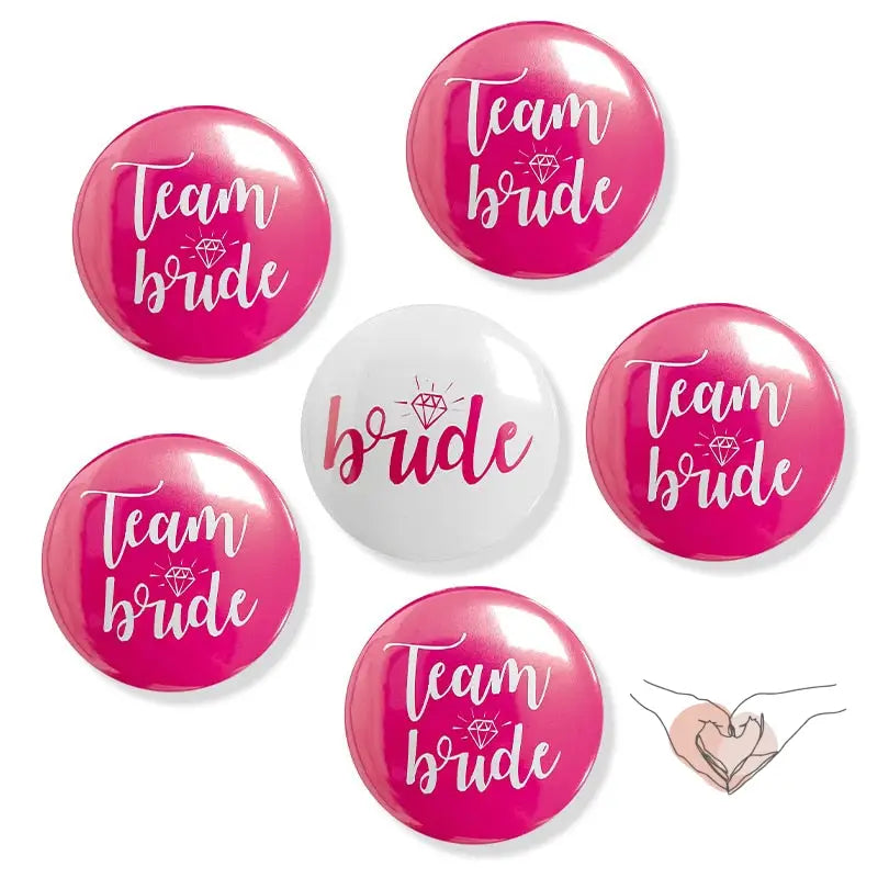 LOT BADGES EVJF 1