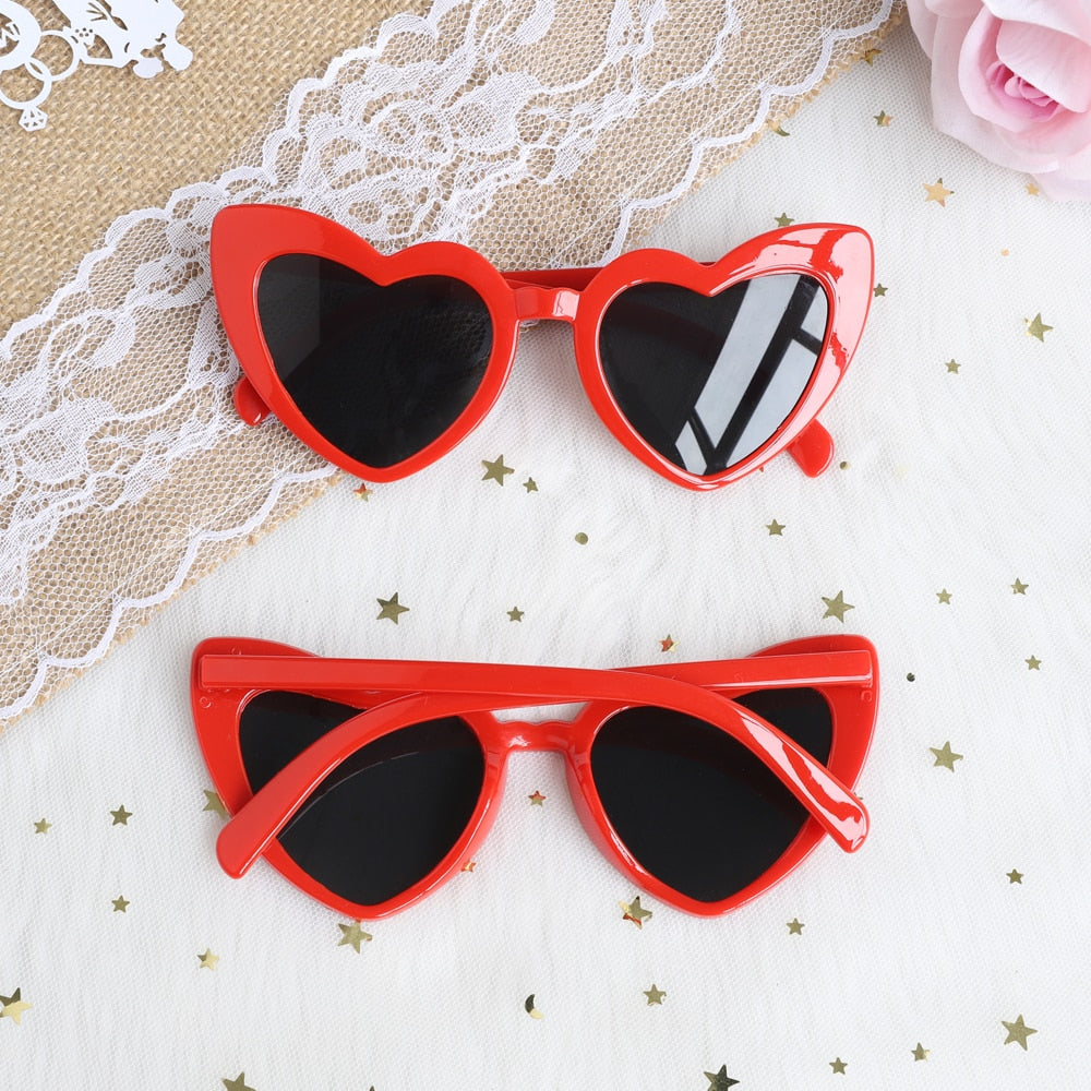 LUNETTES ROUGES COEUR EVJF 1