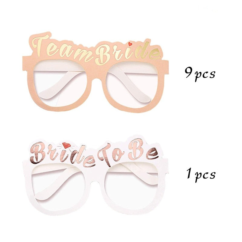 LUNETTES TEAM BRIDE PAS CHER POUR EVJF (x10) 2