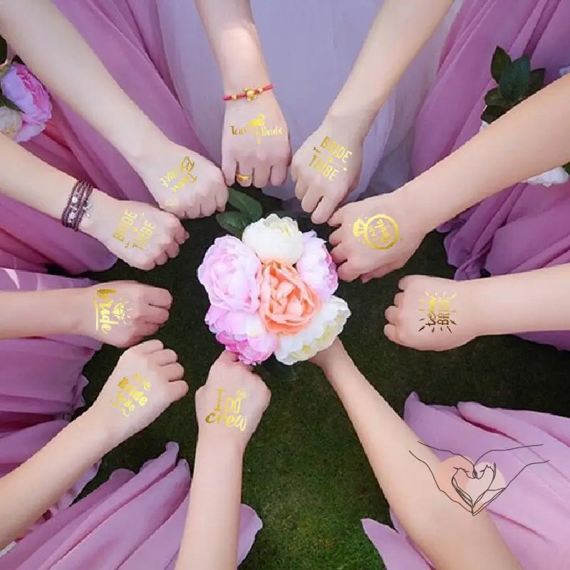 TATOUAGE EPHEMERE MARIAGE EVJF (x10) 3