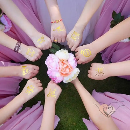 TATOUAGE EPHEMERE MARIAGE EVJF (x10) 3