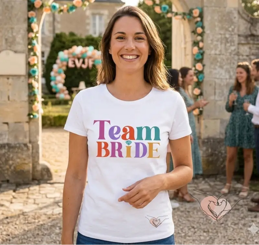 TEE SHIRT BLANC MARIAGE 1