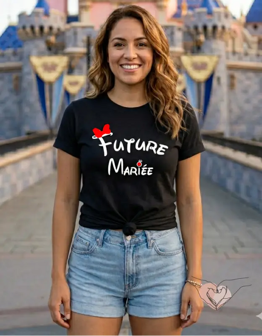 TEE-SHIRT DISNEY ADULTE EVJF 1