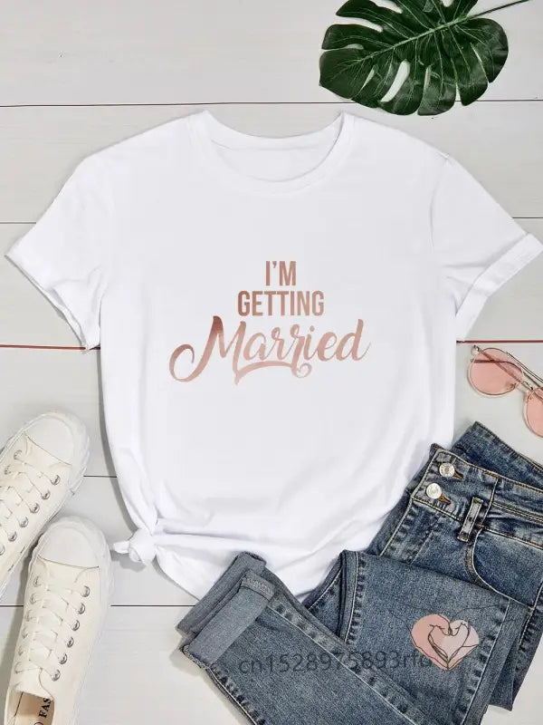 TEE-SHIRT DRÔLE FUTURE MARIÉE 1