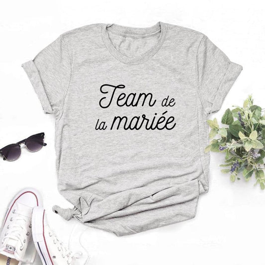 TEE SHIRT ENTERREMENT DE VIE DE JEUNE FILLE PAS CHER 1