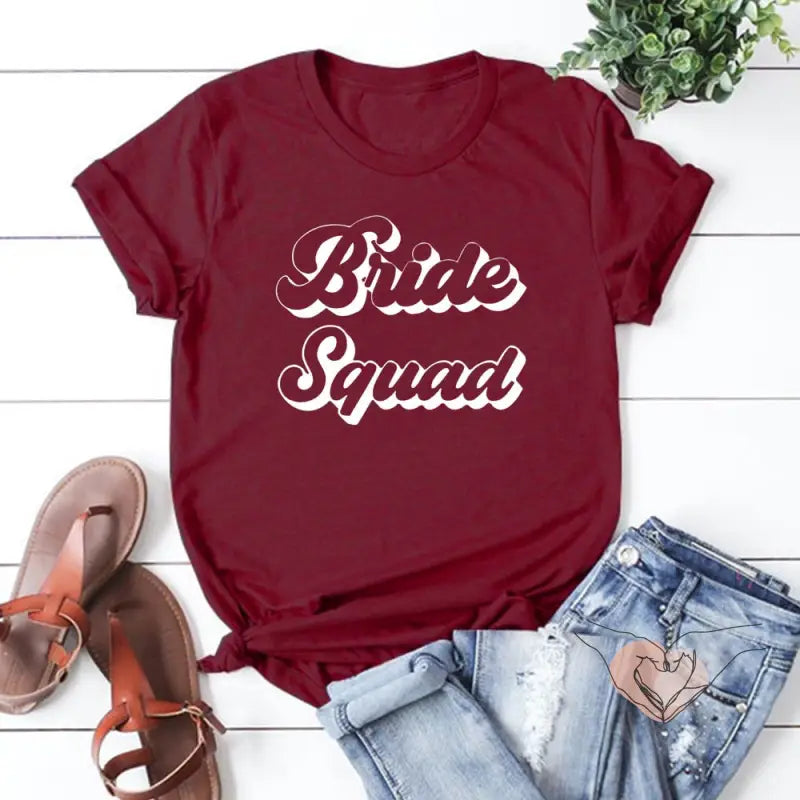 TEE SHIRT ENTERREMENT VIE DE JEUNE FILLE BORDEAU 1