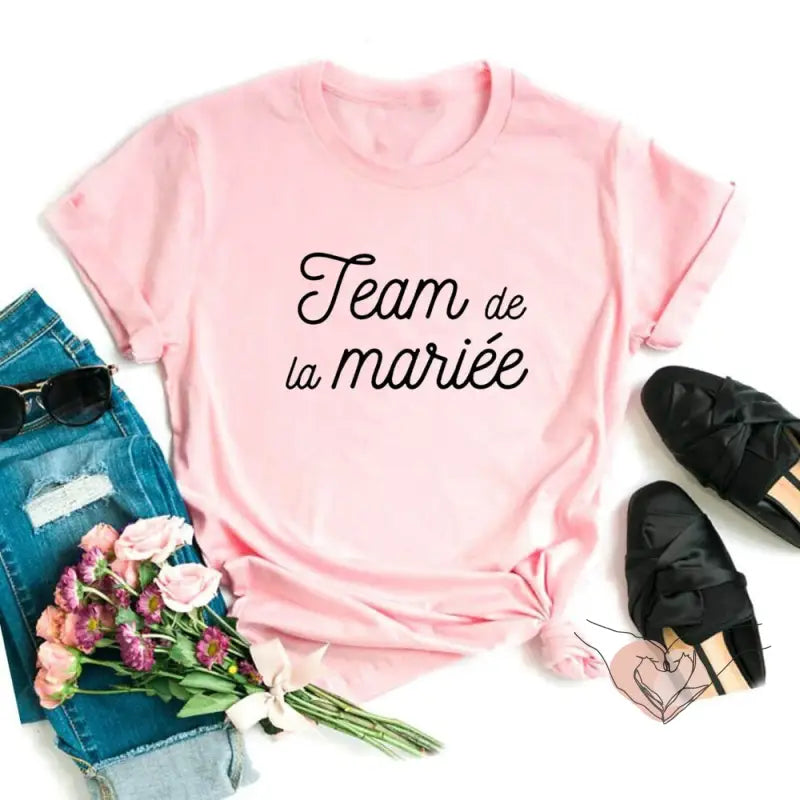 TEE SHIRT ENTERREMENT VIE DE JEUNE FILLE 1