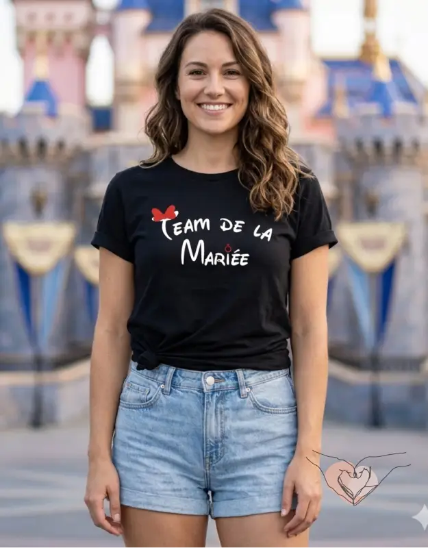 TEE SHIRT EVJF DISNEY 1