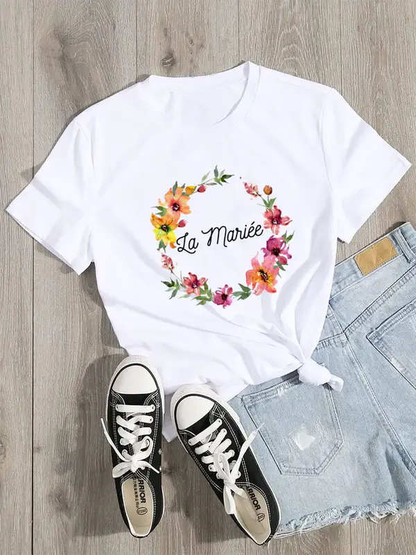 Tee Shirt EVJF La Mariée