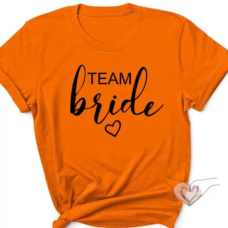 TEE SHIRT EVJF ORANGE 1