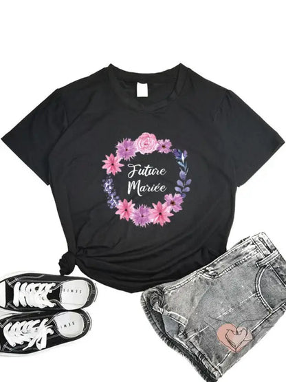 TEE SHIRT EVJF ORCHIDEE 2