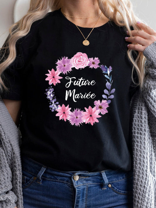 TEE SHIRT EVJF ORCHIDEE 1