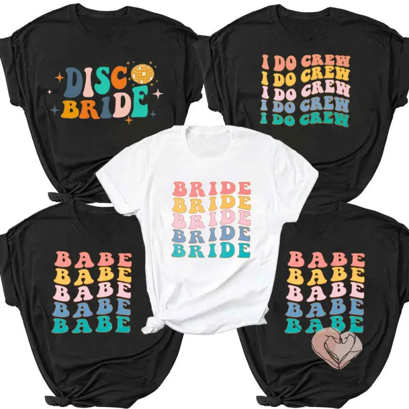 TEE SHIRT EVJF TEAM DE LA MARIEE 2